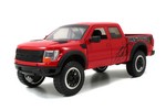 Ford Raptor F-150 SVT - Glossy Red (DUB City) 1/24